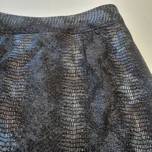 Jack by Bb Dakota Snake Textured Print Mini Skirt Size 4